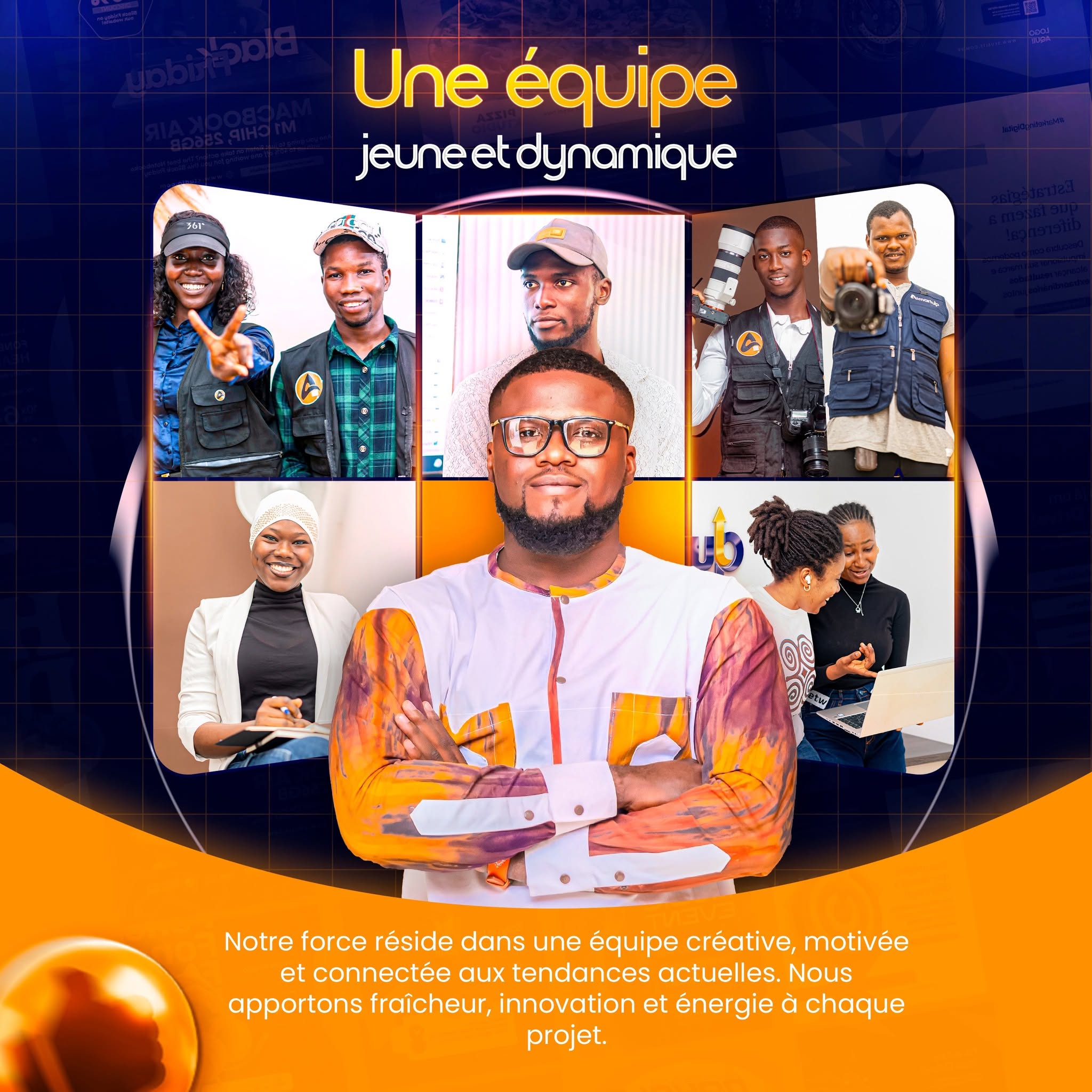 Une équipe jeune et dynamique